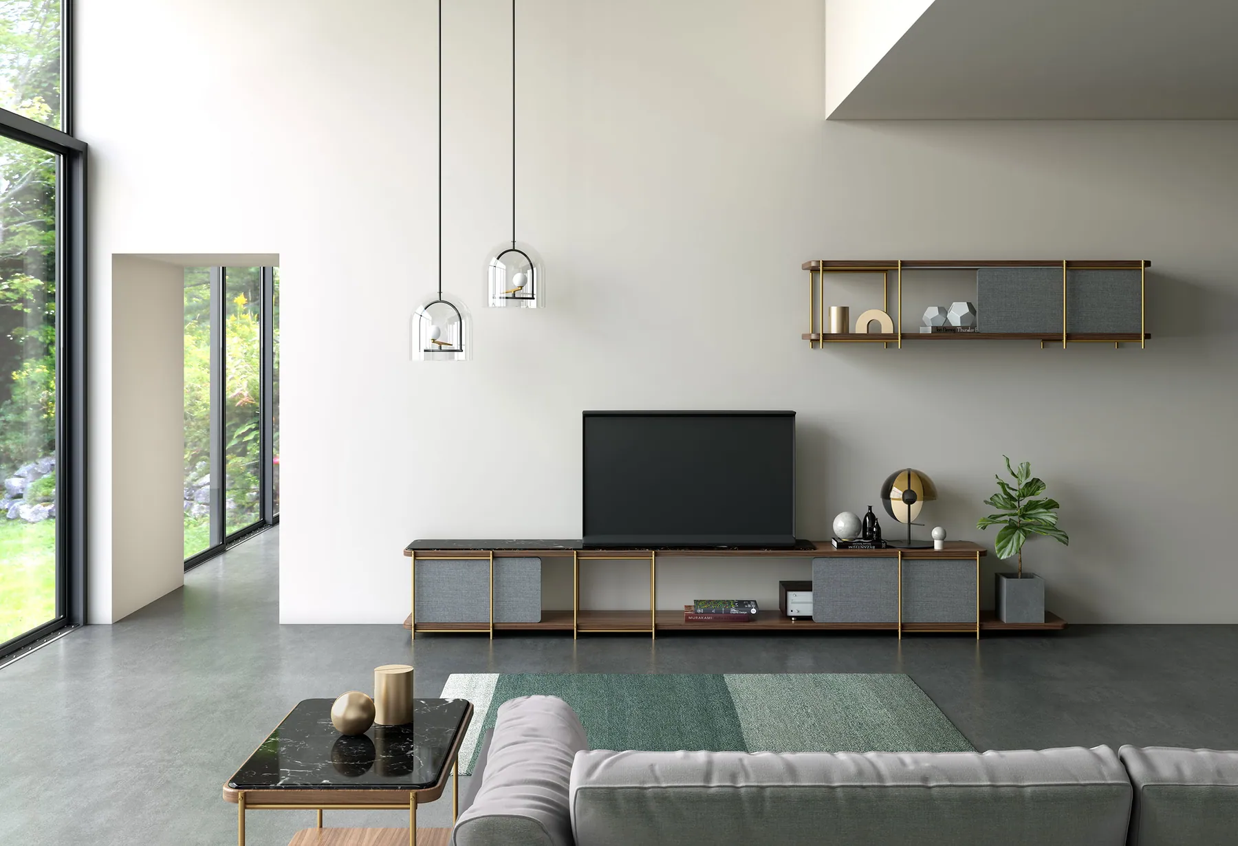 Render de salón
