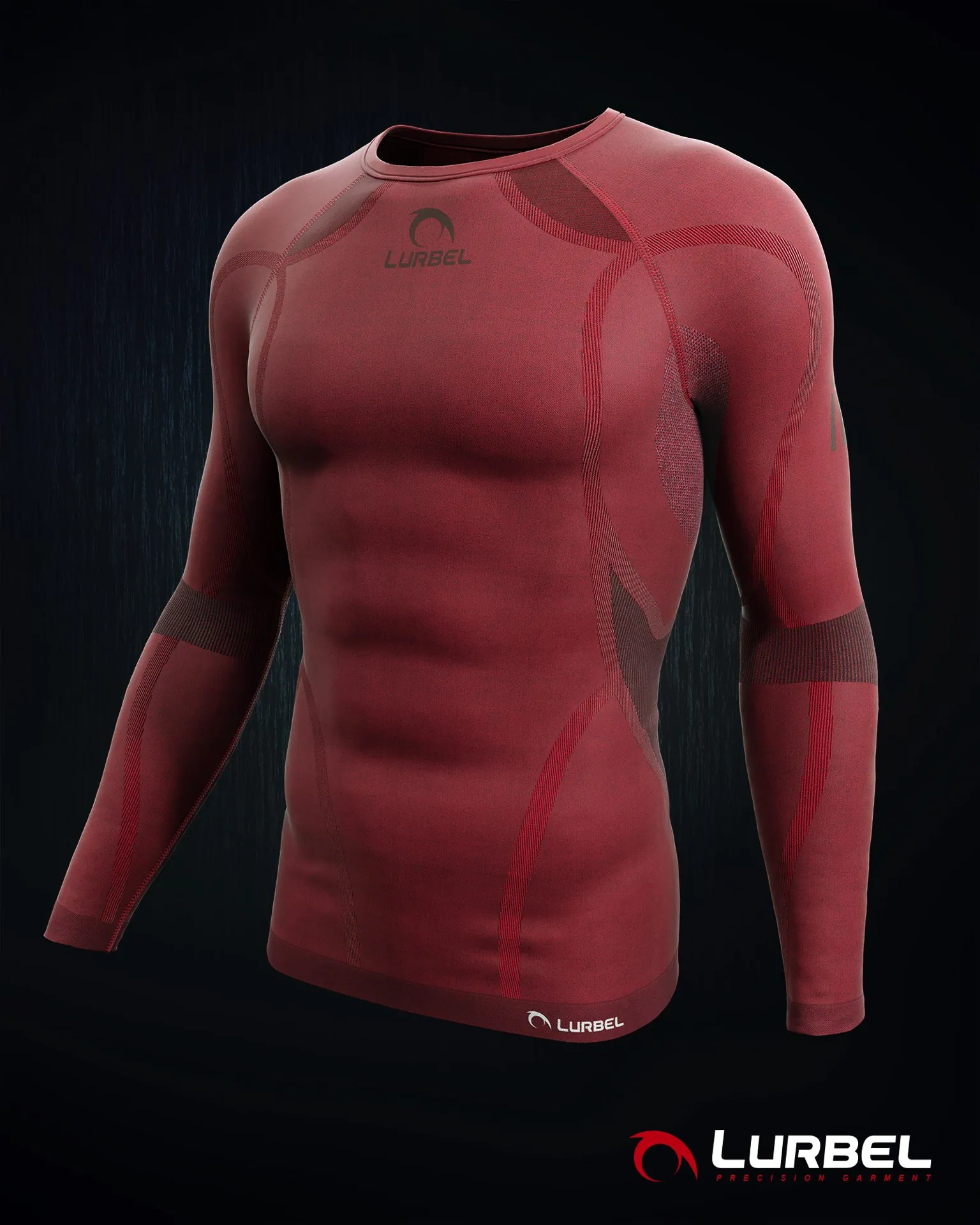 Render de ropa deportiva técnica